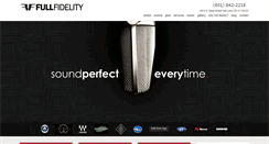 Desktop Screenshot of fullfidelitystudio.com